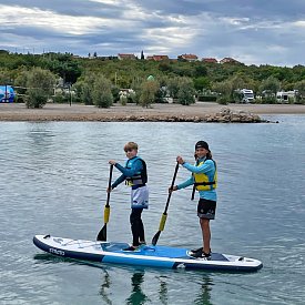 SUP F2 STRATO 10'0 COMBO BLUE mit Paddel - aufblasbares Stand Up Paddle Board