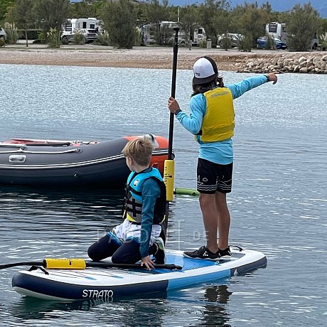 SUP F2 STRATO 10'0 COMBO BLUE mit Paddel - aufblasbares Stand Up Paddle Board