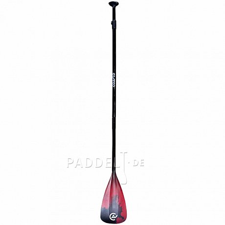 Paddel COASTO Advanced Carbon C5 3D - 3-teiliges verstellbares SUP Paddel