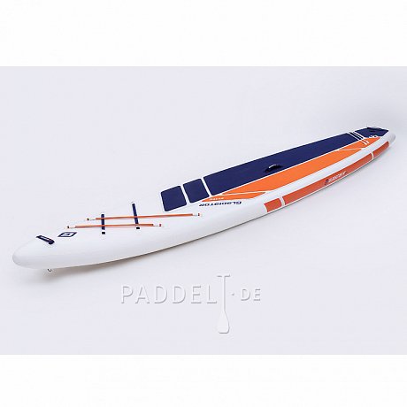 SUP GLADIATOR ELITE 14' Touring mit Karbon Paddel - aufblasbares Stand Up Paddle Board