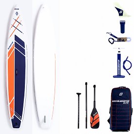 SUP GLADIATOR ELITE 14' Touring mit Karbon Paddel - aufblasbares Stand Up Paddle Board