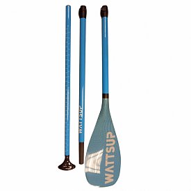 Paddel WATTSUP Pure Carbon C100 3D - 3-teiliges verstellbares SUP Paddel