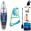 STX WS Tourer 11'6 WindSUP mit Paddel incl. Segel - aufblasbares Stand Up Paddle Board und Windsurfboard 2022