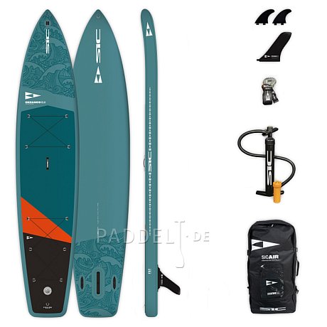 SUP SIC MAUI OKEANOS AIR 12'6 x 31'' FST Modell 2022 - aufblasbares Stand Up Paddle Board