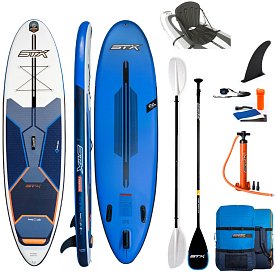 SUP STX Freeride 10'6 x 32 mit Paddel - aufblasbares Stand Up Paddle Board