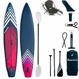 SUP GLADIATOR PRO 12'6 SPORT mit Paddel - aufblasbares Stand Up Paddle Board