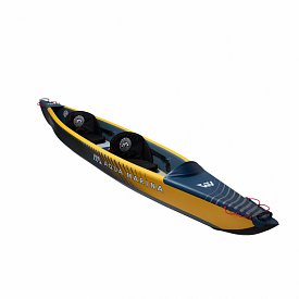 Kajak AQUA MARINA TOMAHAWK AIR-K 440 Modell 2023 - aufblasbares Kajak 2-Personen