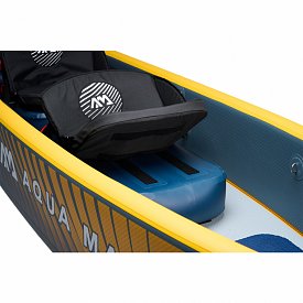 Kanu AQUA MARINA TOMAHAWK AIR-C Modell 2023 - aufblasbares Kanu 3-Personen