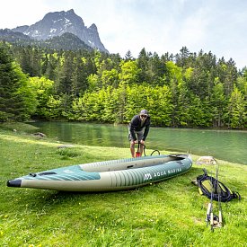 Kajak AQUA MARINA CALIBER 13'1"  - aufblasbares Kajak