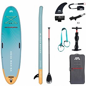 SUP AQUA MARINA DHYANA 10'8" Yoga Modell 2023 - aufblasbares Stand Up Paddle Board