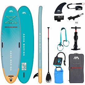 SUP AQUA MARINA DHYANA 10'8" Yoga Modell 2023 - aufblasbares Stand Up Paddle Board