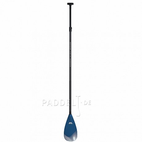 Paddel AQUA MARINA PASTEL dunkelblau - 3-teiliges verstellbares SUP Paddel