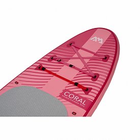 SUP AQUA MARINA CORAL 10'2" RASPBERRY Modell 2023 - aufblasbares Stand Up Paddle Board