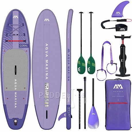 SUP AQUA MARINA CORAL 10'2" NIGHT FADE Modell 2023 - aufblasbares Stand Up Paddle Board