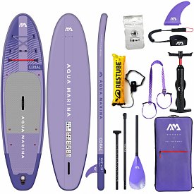 SUP AQUA MARINA CORAL 10'2" NIGHT FADE Modell 2023 - aufblasbares Stand Up Paddle Board