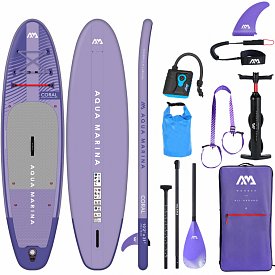 SUP AQUA MARINA CORAL 10'2" NIGHT FADE Modell 2023 - aufblasbares Stand Up Paddle Board