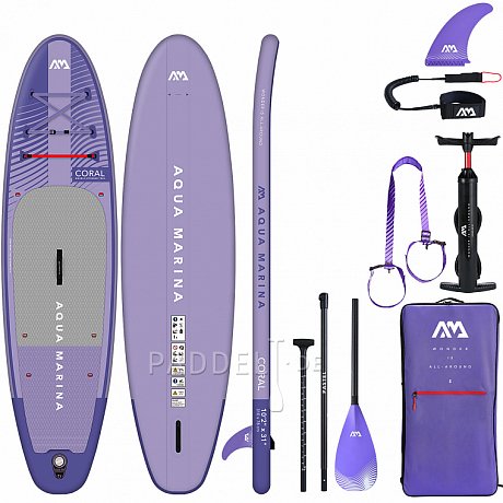 SUP AQUA MARINA CORAL 10'2" NIGHT FADE Modell 2023 - aufblasbares Stand Up Paddle Board