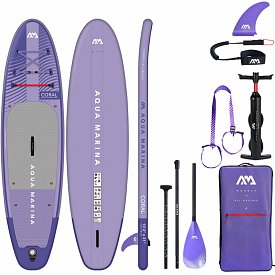 SUP AQUA MARINA CORAL 10'2" NIGHT FADE Modell 2023 - aufblasbares Stand Up Paddle Board