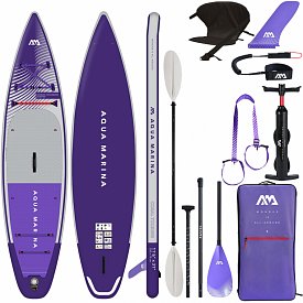 SUP AQUA MARINA CORAL TOURING 11'6" NIGHT FADE Modell 2023 - aufblasbares Stand Up Paddle Board