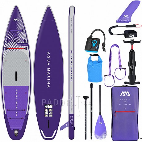 SUP AQUA MARINA CORAL TOURING 11'6" NIGHT FADE Modell 2023 - aufblasbares Stand Up Paddle Board