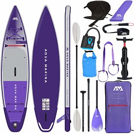 SUP AQUA MARINA CORAL TOURING 11'6" NIGHT FADE Modell 2023 - aufblasbares Stand Up Paddle Board