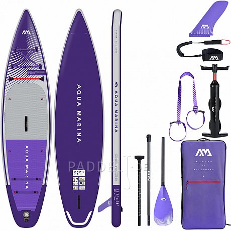 SUP AQUA MARINA CORAL TOURING 11'6" NIGHT FADE Modell 2023 - aufblasbares Stand Up Paddle Board