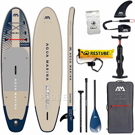 SUP AQUA MARINA MAGMA 11'2" Modell 2023 - aufblasbares Stand Up Paddle Board