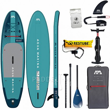 SUP AQUA MARINA BEAST 10'6" Modell 2023 - aufblasbares Stand Up Paddle Board