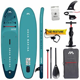 SUP AQUA MARINA VAPOR 10'4" Modell 2023 - aufblasbares Stand Up Paddle Board