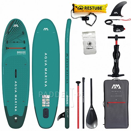 SUP AQUA MARINA BREEZE 9'10" Modell 2023 - aufblasbares Stand Up Paddle Board