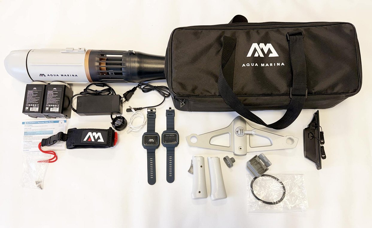 AQUA MARINA BlueDrive X PRO - Tauchscooter und Motor für SUP, Kajak