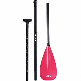 Paddel AQUA MARINA PASTEL rosa - 3-teiliges verstellbares SUP Paddel