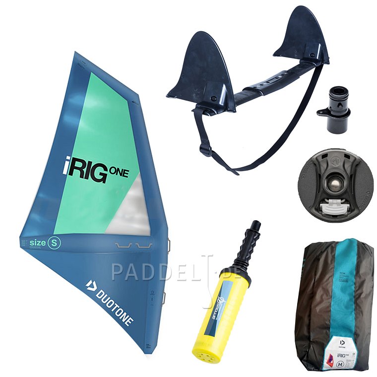 Set DUOTONE iRig Segel für das SUP und WindSUP - aufblasbar