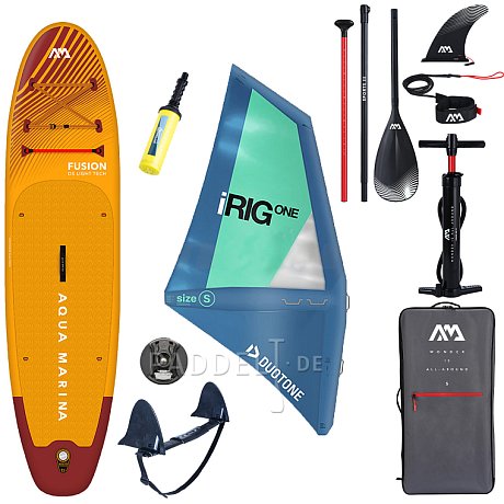 SUP AQUA MARINA FUSION 10'10" Modell 2023 incl. aufblasbarem Segel