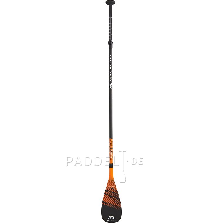 Paddel AQUA MARINA CARBON X 2-teiliges verstellbares SUP Paddel