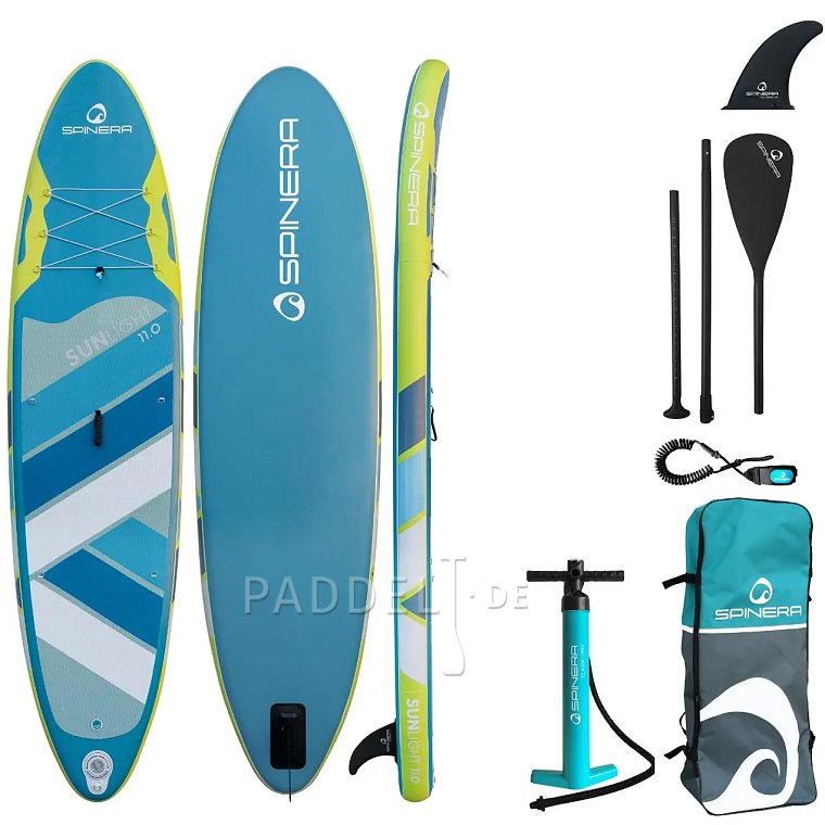 SUP SPINERA Sun Light 11'0 - aufblasbares Stand Up Paddle Board