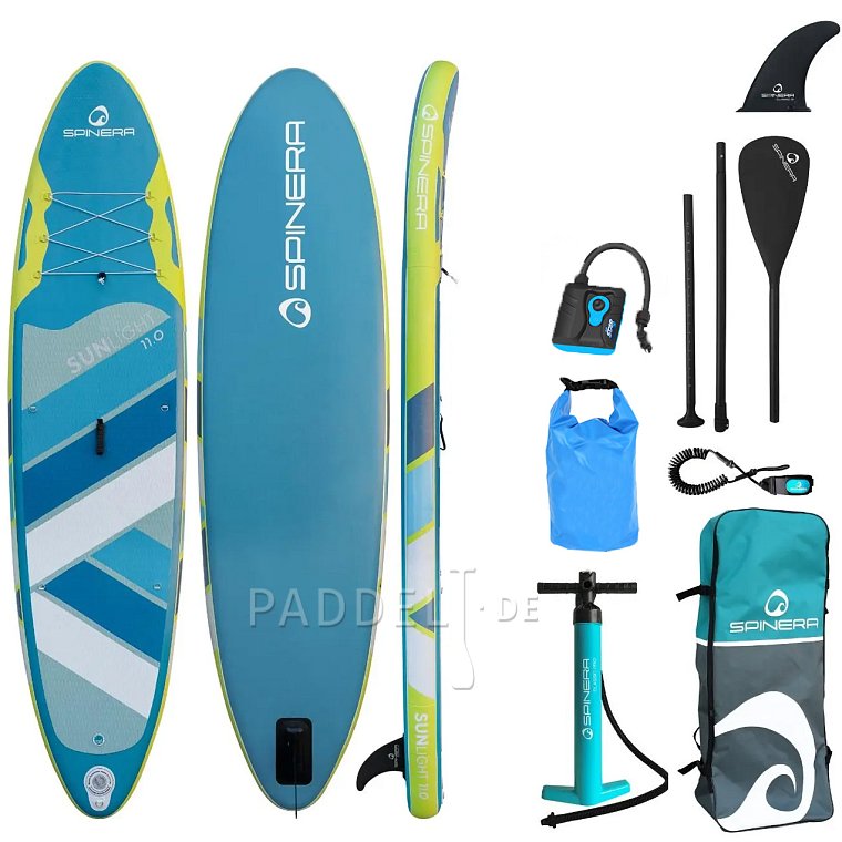 SUP SPINERA Sun Light 11'0 - aufblasbares Stand Up Paddle Board