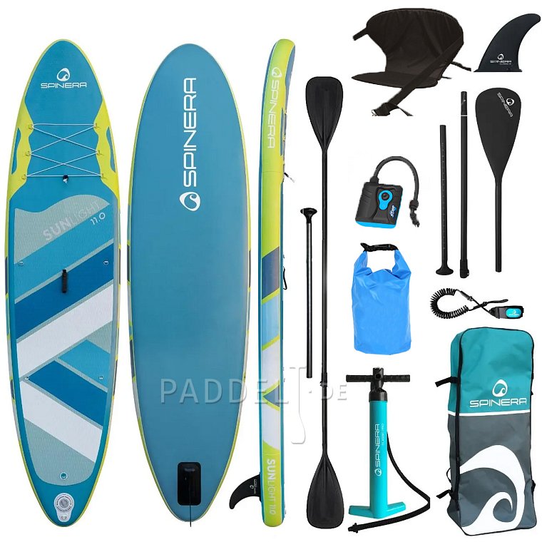 SUP SPINERA Sun Light 11'0 - aufblasbares Stand Up Paddle Board