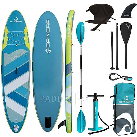 SUP SPINERA Sun Light 11'0 - aufblasbares Stand Up Paddle Board
