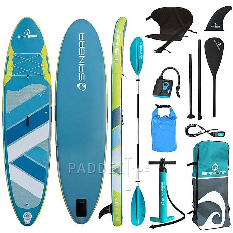 SUP SPINERA Sun Light 11'0 - aufblasbares Stand Up Paddle Board