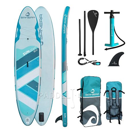 SUP SPINERA Sun Light 12'0 - aufblasbares Stand Up Paddle Board