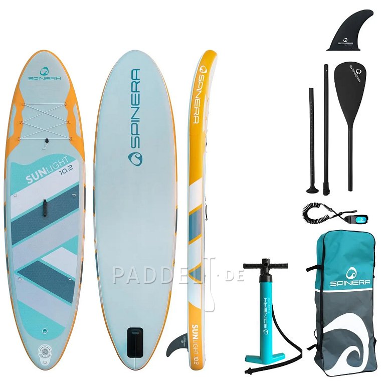 SUP SPINERA Sun Light 10'2 - aufblasbares Stand Up Paddle Board