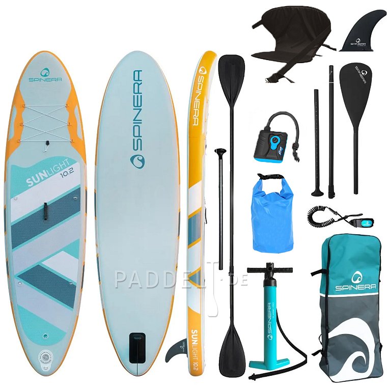 SUP SPINERA Sun Light 10'2 - aufblasbares Stand Up Paddle Board