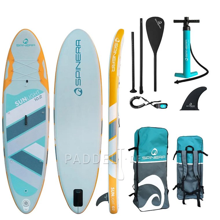 SUP SPINERA Sun Light 10'2 - aufblasbares Stand Up Paddle Board