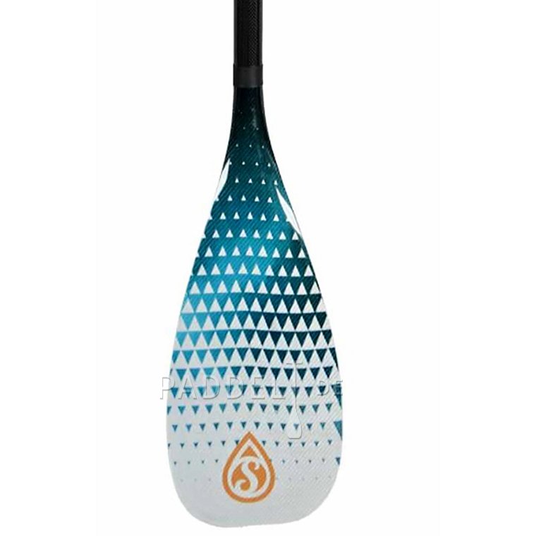 Paddel SKIFFO Elite Carbon C100 3D - 3-teiliges verstellbares Karbon SUP Paddel