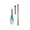 Paddel SKIFFO Elite Carbon C100 3D - 3-teiliges verstellbares Karbon SUP Paddel