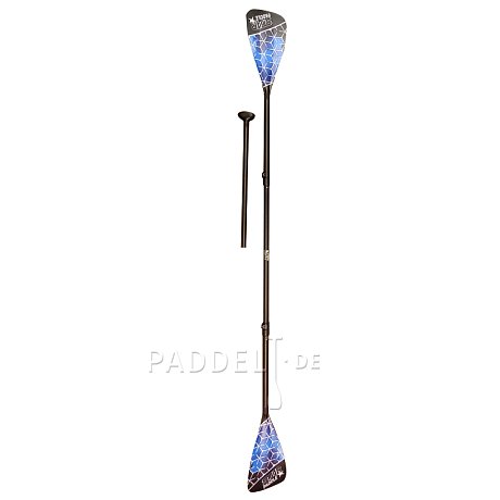 Paddel STAR Race Carbon 2v1 Combo 4D - 4-teiliges verstellbares Paddel für SUP und Kajak