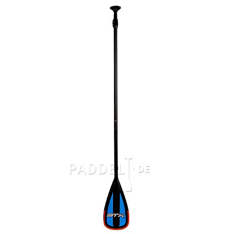 Paddel STX CARBON 80 3D Modell 2023 - 3-teiliges verstellbares Karbon SUP Paddel