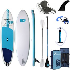 SUP NSP 10’6 O2 Allrounder LT - aufblasbares Stand Up Paddle Board