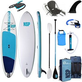 SUP NSP 10’6 O2 Allrounder LT - aufblasbares Stand Up Paddle Board